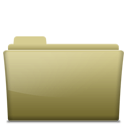 Brown Folder Icon